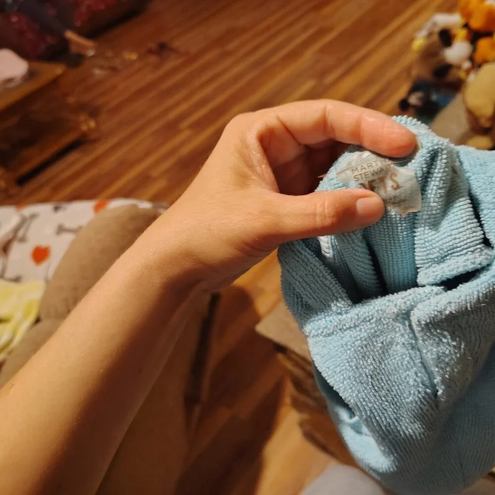 Martha Stewart Pets Hooded Dogs Shirt Size Medium Hoodie Blue
